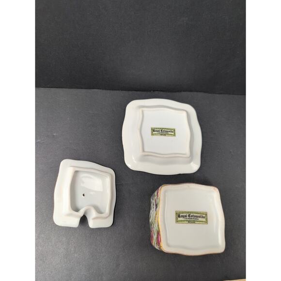 Royal Cotswolds Summertime chintz jam/jelly pot and lid with an underplate. - Picture 5 of 10